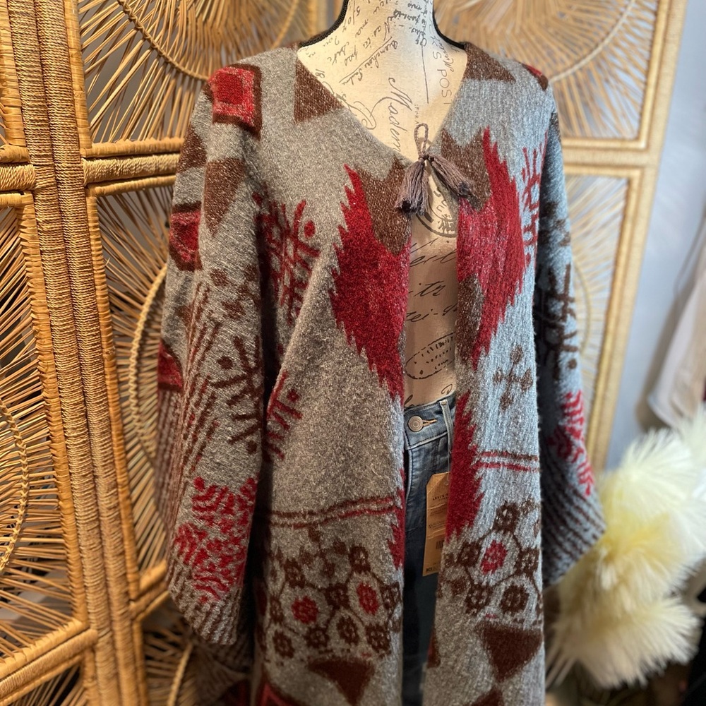 American eagle  long wool duster